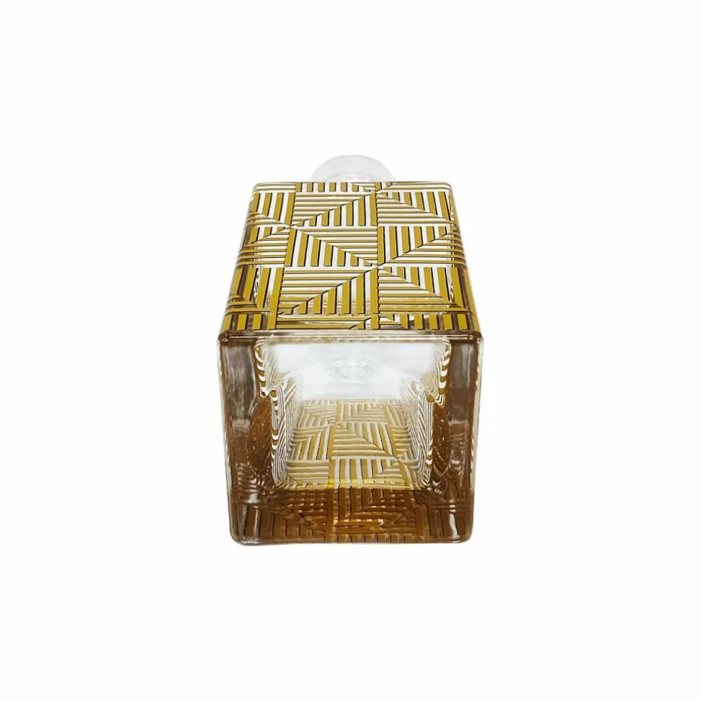 Jonathan Adler x Michaels 24.3oz. Gold Geometric Decanter