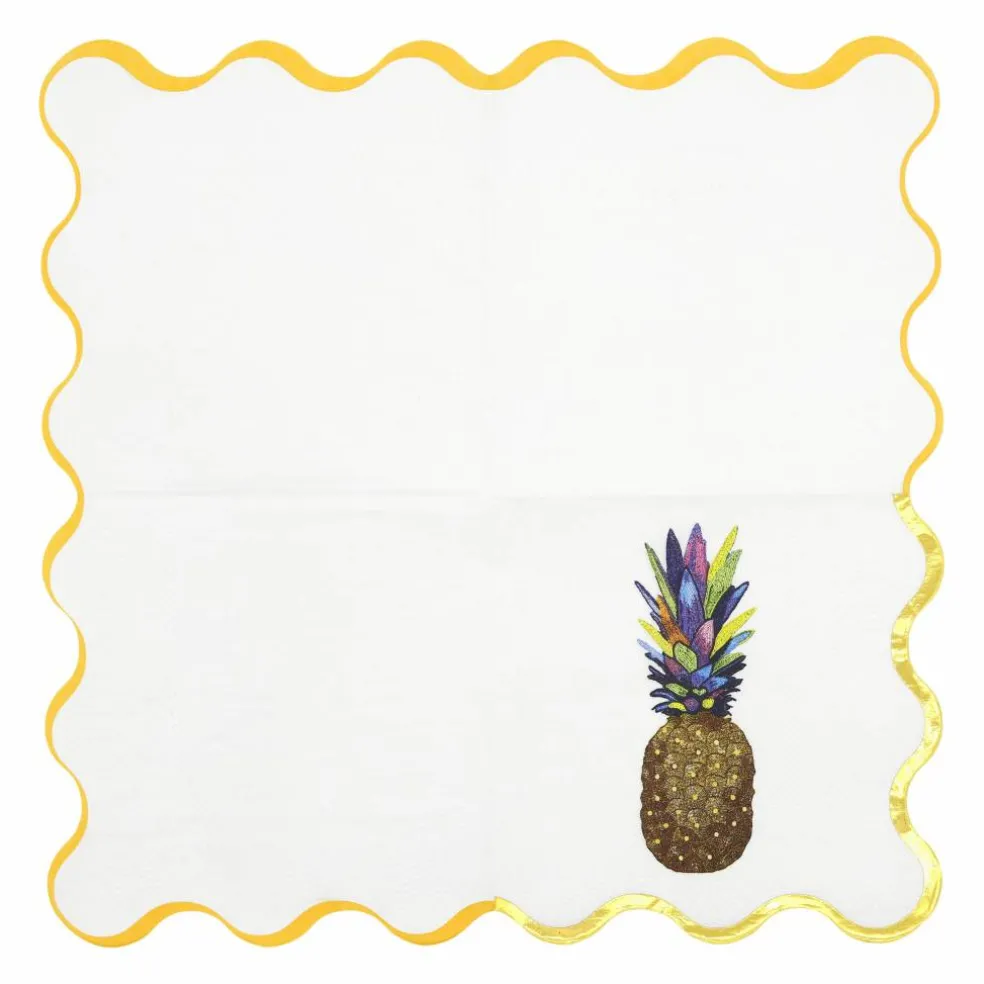 Jonathan Adler x Michaels Pineapple Cocktail Napkins, 20ct.