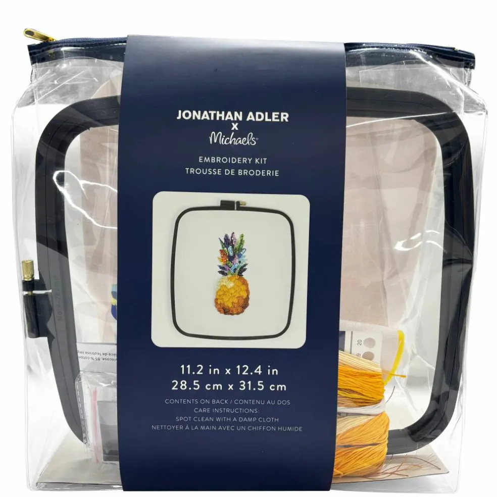 Jonathan Adler x Michaels Pineapple Bead & Embroidery Kit