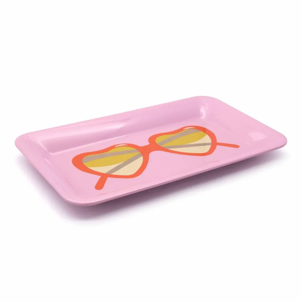 Jonathan Adler x Michaels Pink Sunglasses Melamine Serving Platter