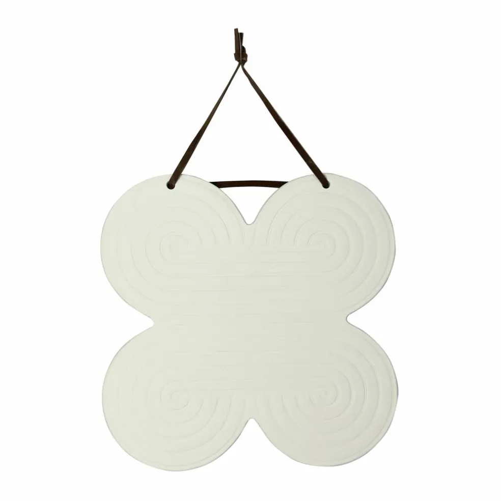 Jonathan Adler x Michaels 8" Pompidou Quatrefoil DIY Ceramic Plaque