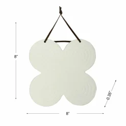 Jonathan Adler x Michaels 8" Pompidou Quatrefoil DIY Ceramic Plaque