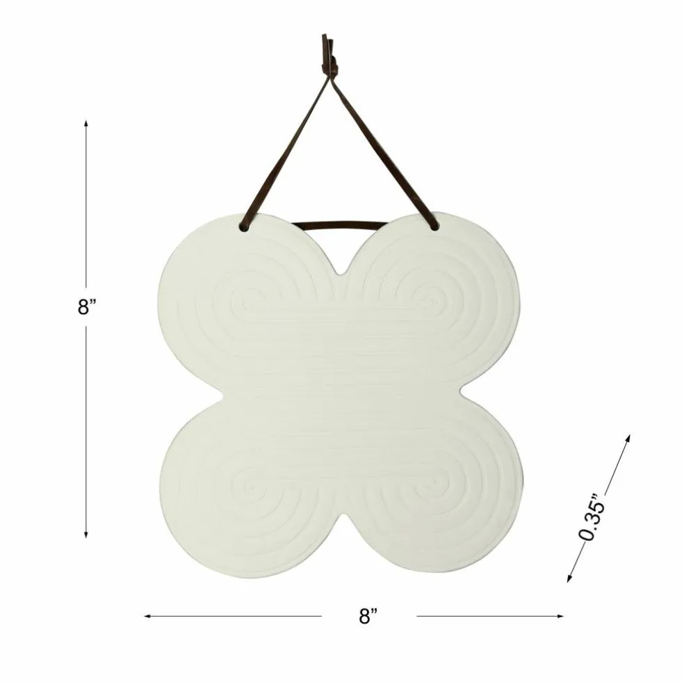 Jonathan Adler x Michaels 8" Pompidou Quatrefoil DIY Ceramic Plaque