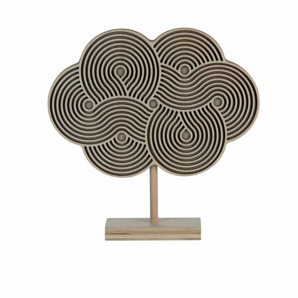 Jonathan Adler x Michaels 7" Pompidou Cloud DIY Wood Tabletop Décor with Stand