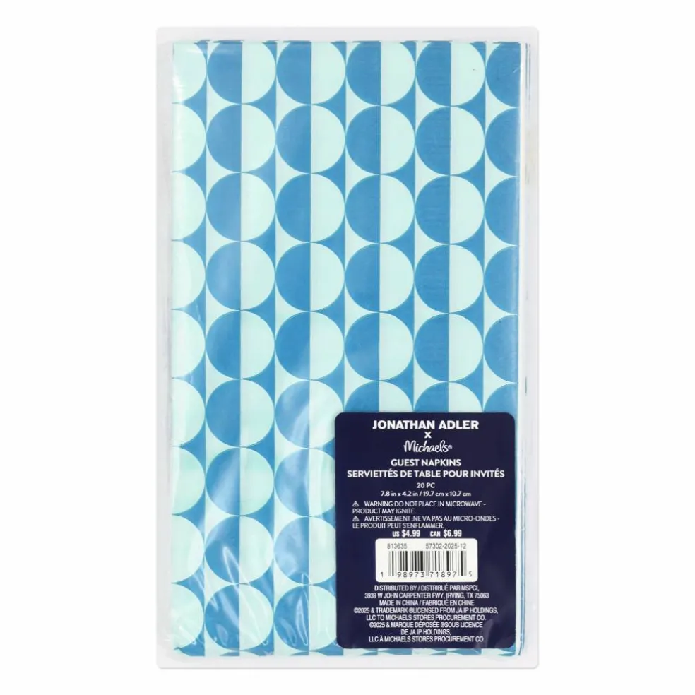 Jonathan Adler x Michaels Pool Boy Guest Napkins, 20ct.