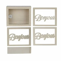 Jonathan Adler x Michaels 8.75" Pop Art Bonjour DIY LED Shadow Box Décor