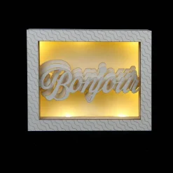 Jonathan Adler x Michaels 8.75" Pop Art Bonjour DIY LED Shadow Box Décor