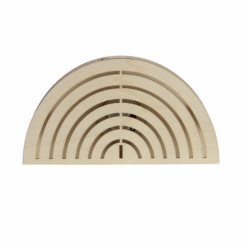 Jonathan Adler x Michaels 7.25" Rainbow DIY LED Wood Décor