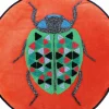 Jonathan Adler x Michaels 18" Round Bug Beaded Pillow