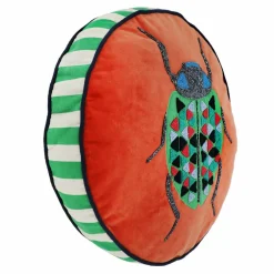 Jonathan Adler x Michaels 18" Round Bug Beaded Pillow