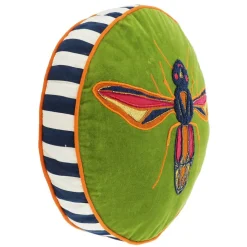 Jonathan Adler x Michaels 18" Round Bee Beaded Pillow