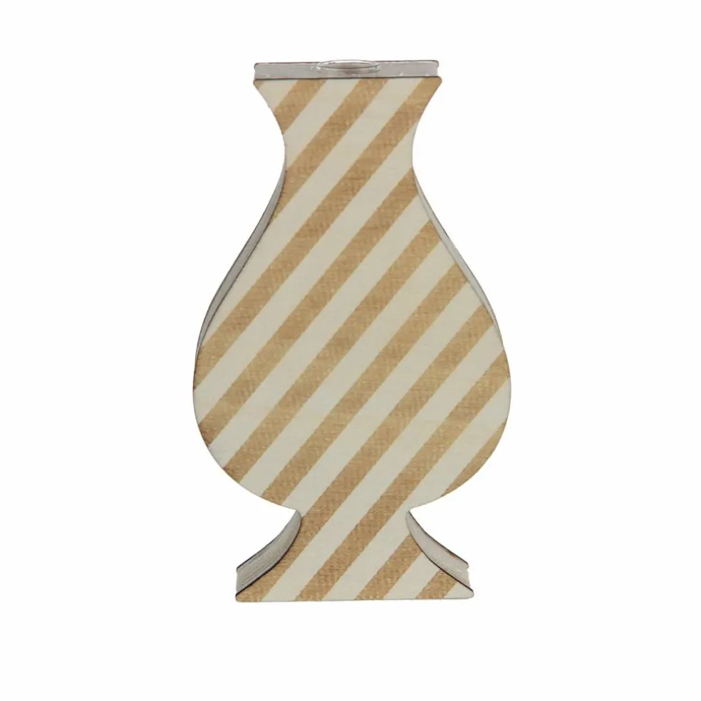 Jonathan Adler x Michaels 5" Striped Urn DIY Wood Vase