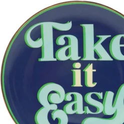 Jonathan Adler x Michaels 6" Take it Easy Ceramic Plate