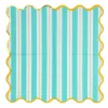 Jonathan Adler x Michaels Teal Stripe Lunch Napkins, 20ct.