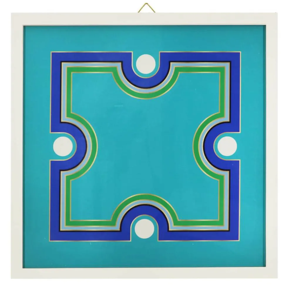 Jonathan Adler x Michaels 14.5" Teal Stylized X Wall Art