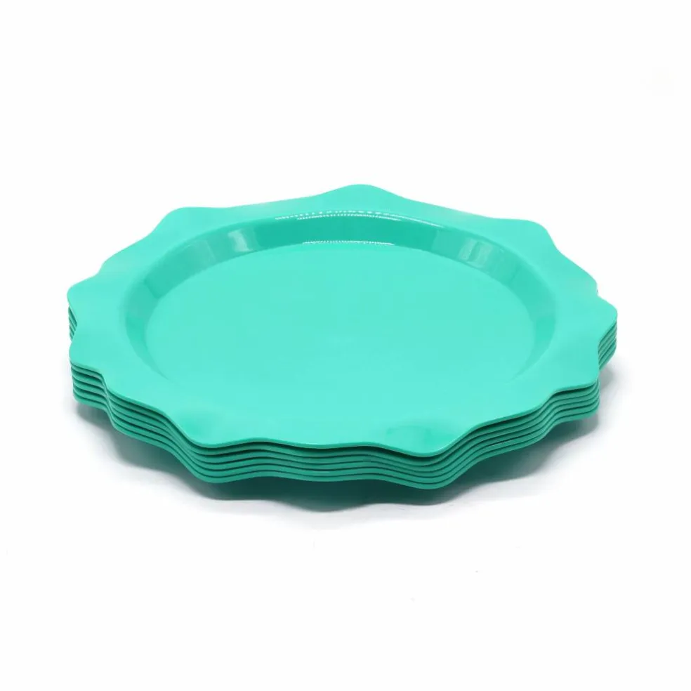 Jonathan Adler x Michaels 13" Teal Charger Plates, 6ct.