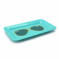Jonathan Adler x Michaels Teal Sunglasses Melamine Serving Platter