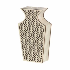 Jonathan Adler x Michaels 5" Wavy Lattice DIY Wood Vase