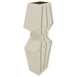 Jonathan Adler x Michaels 19.25" White Triangle Decorative Vase