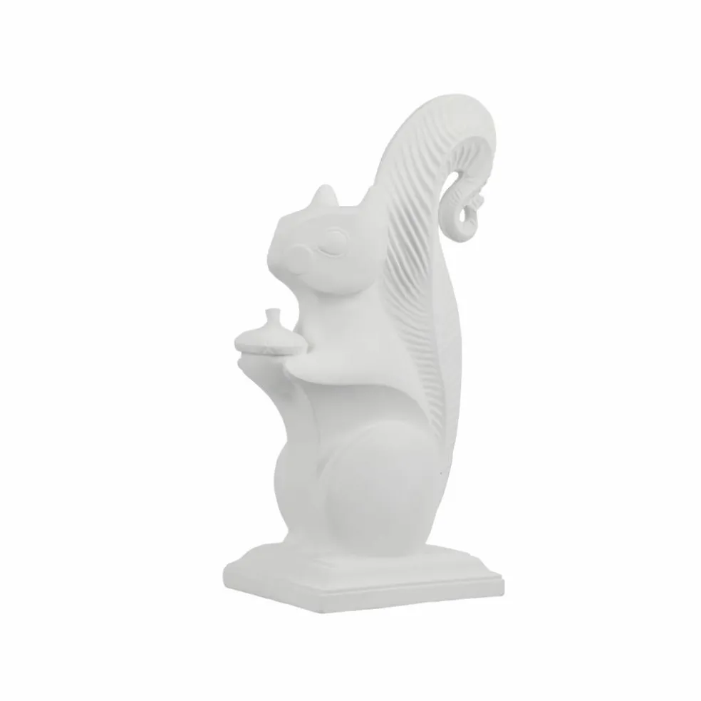 Jonathan Adler x Michaels 28" White Tabletop Squirrel Décor