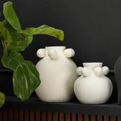 Jonathan Adler x Michaels 8.25" White Tabletop Ceramic Vase