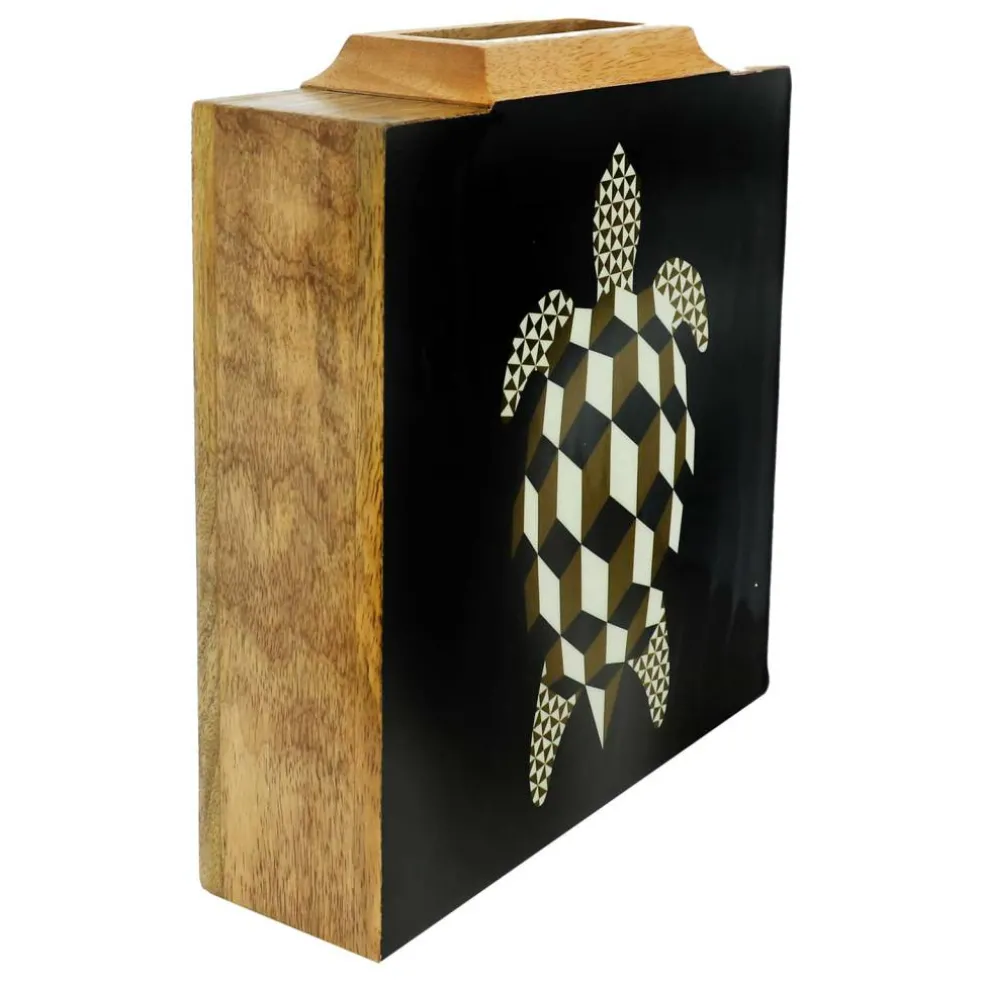 Jonathan Adler x Michaels 9.5" Wood Turtle Vase