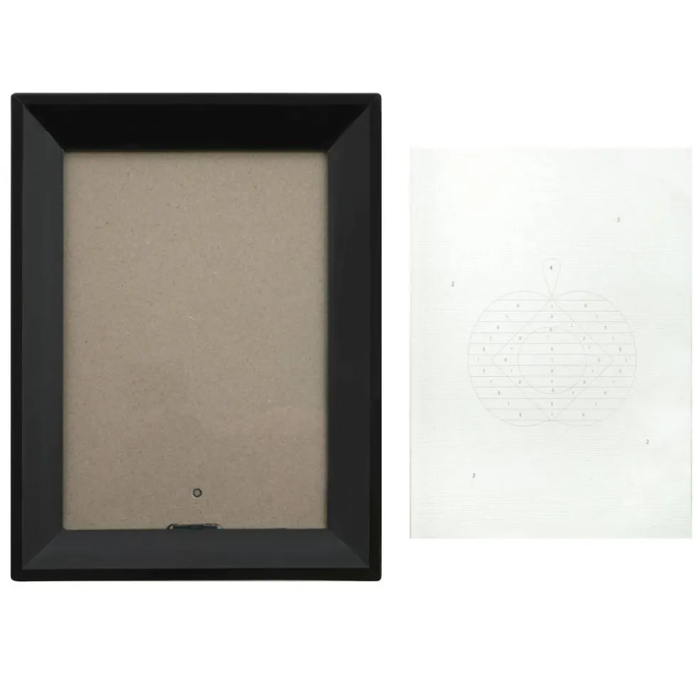 Jonathan Adler x Michaels 5" x 7" Apple Paint-By-Number Framed Kit