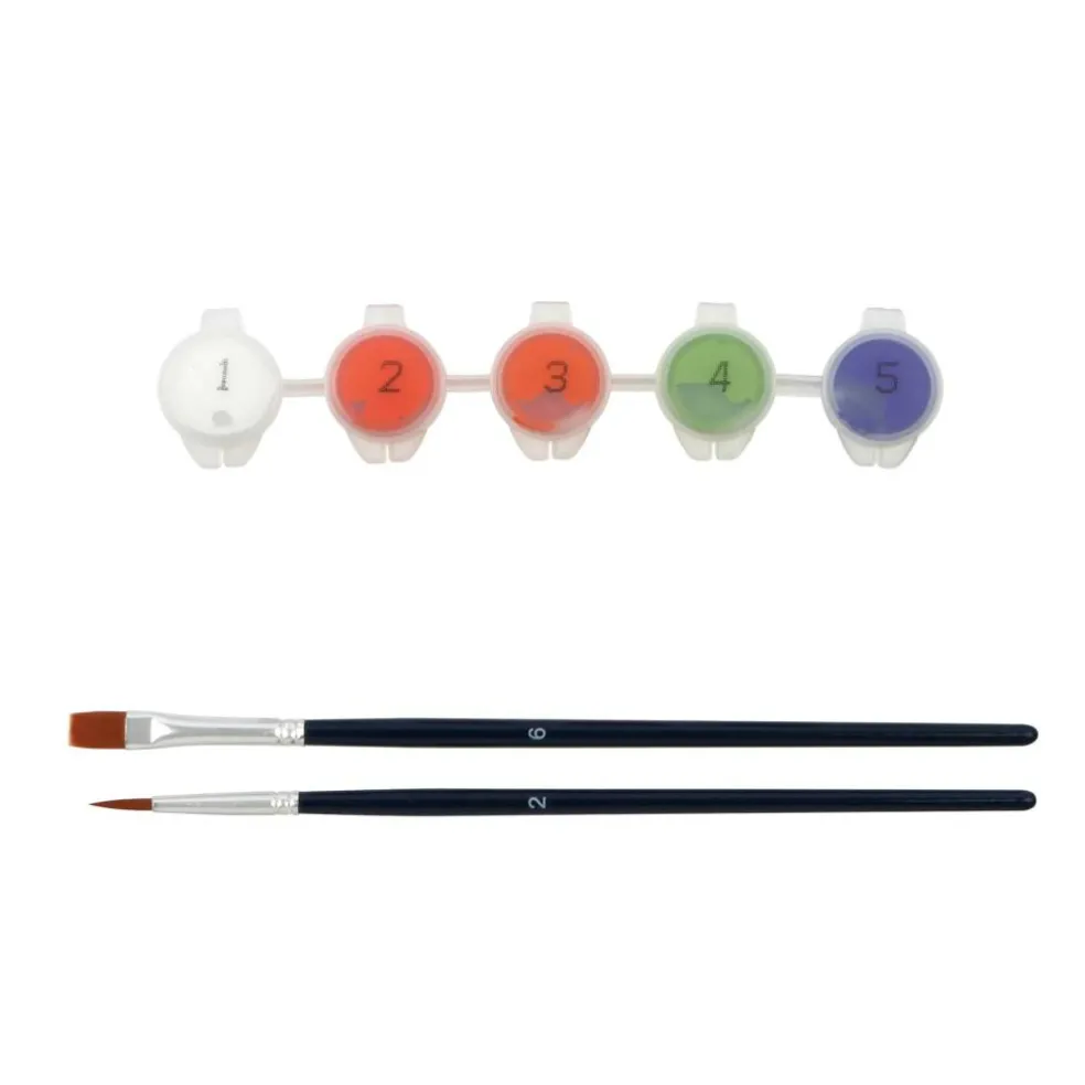 Jonathan Adler x Michaels 5" x 7" Apple Paint-By-Number Framed Kit