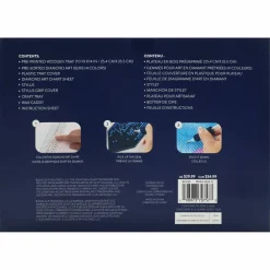 Jonathan Adler x Michaels 10" x 14" Blue Lines Diamond Art Tray Kit