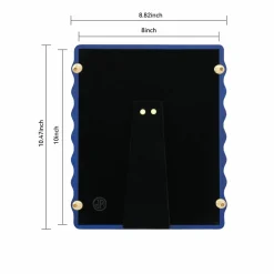 Jonathan Adler x Michaels 5" x 7" Black & Blue Matted Wood Tabletop Frame