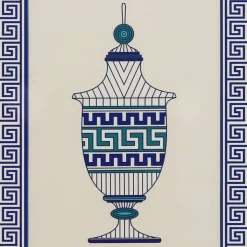 Jonathan Adler x Michaels 14.5" x 18.5" Blue & Green Urn Wall Art