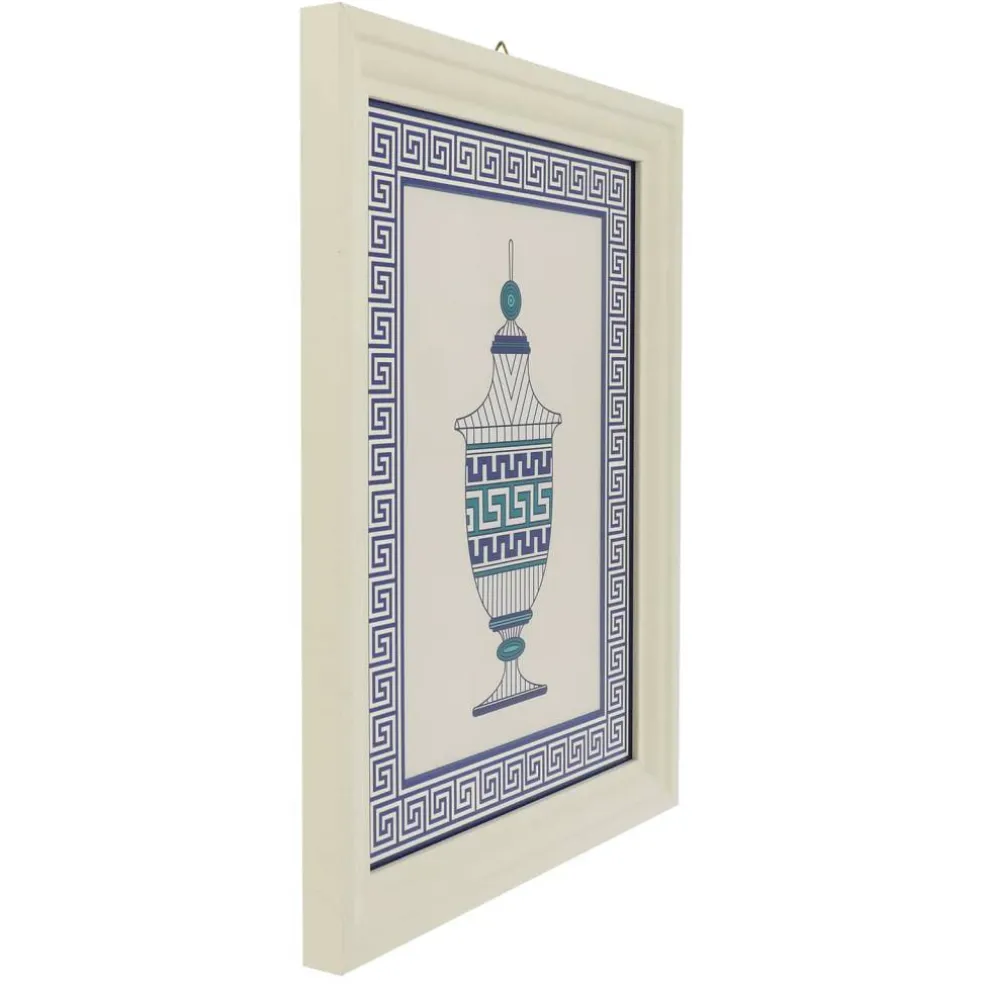 Jonathan Adler x Michaels 14.5" x 18.5" Blue & Green Urn Wall Art