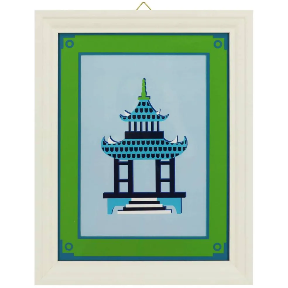 Jonathan Adler x Michaels 4" x 4" Blue & Teal Tabletop Frame