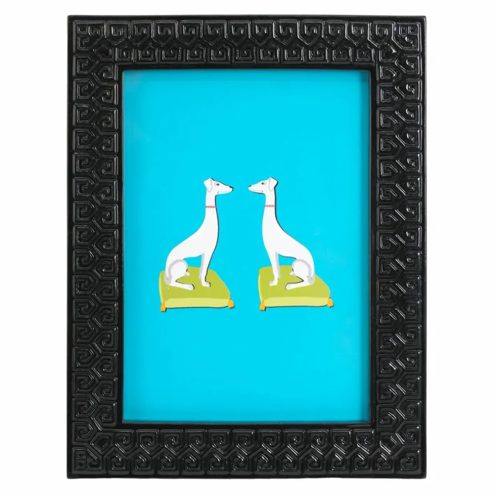 Jonathan Adler x Michaels 5" x 7" Black Greek Key Tabletop Frame