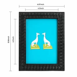 Jonathan Adler x Michaels 5" x 7" Black Greek Key Tabletop Frame