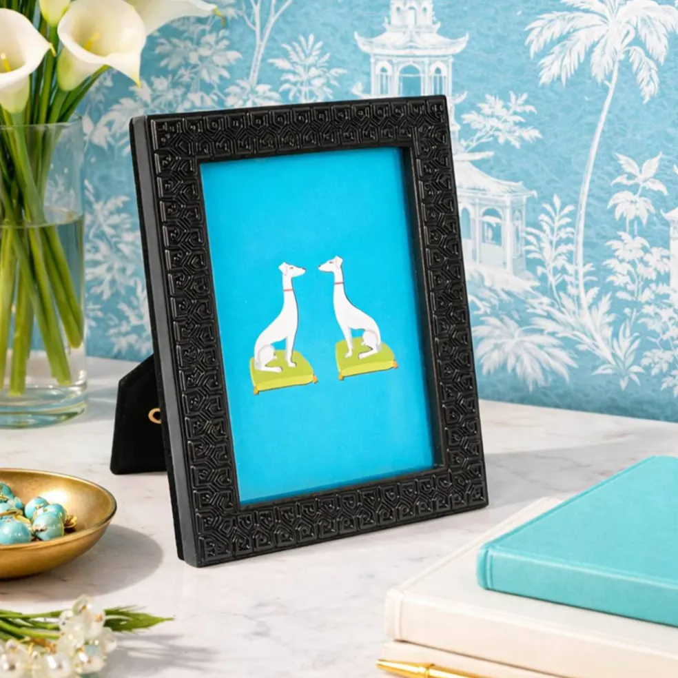 Jonathan Adler x Michaels 5" x 7" Black Greek Key Tabletop Frame
