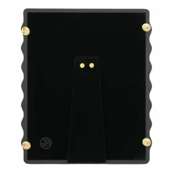 Jonathan Adler x Michaels 4" x 6" Black Geometric Stripes Matted Wood Tabletop Frame
