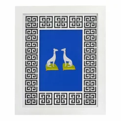 Jonathan Adler x Michaels 5" x 7" Black & White Greek Key Matted Wood Tabletop Frame