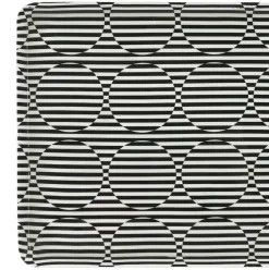 Jonathan Adler x Michaels 8.25" x 10.25" Black & White Geometric Stripe Metal Tray