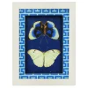 Jonathan Adler x Michaels 5.75" x 7.75" Blue & White Butterfly Art