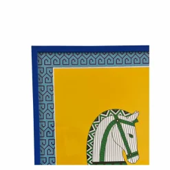Jonathan Adler x Michaels 16" x 20" Blue Greek Key Matted Wood Wall Frame