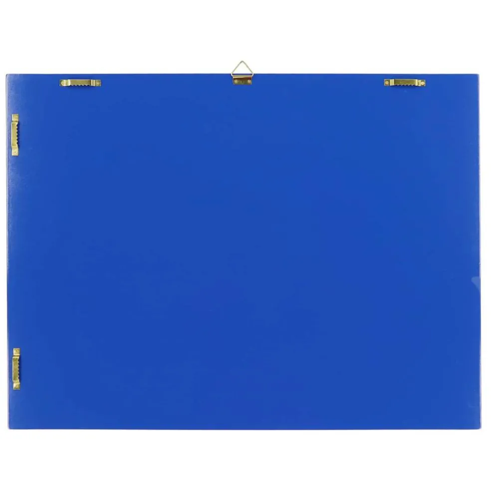 Jonathan Adler x Michaels 23.75" x 18" Blue Swirl Stripe Wall Art