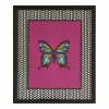 Jonathan Adler x Michaels 14" x 18" Black & White Leaf Herringbone Matted Wood Wall Frame