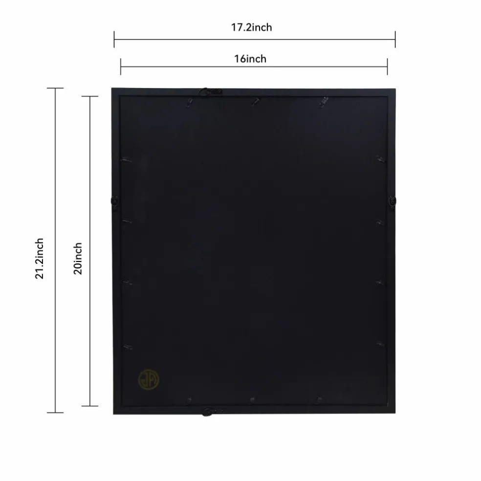 Jonathan Adler x Michaels 11" x 14" Black Diamond Matted Wood Wall Frame