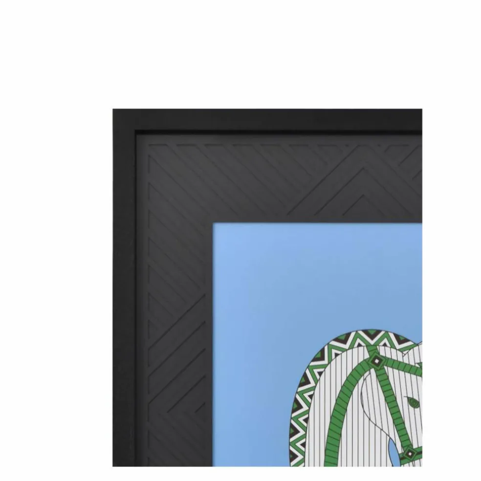 Jonathan Adler x Michaels 11" x 14" Black Diamond Matted Wood Wall Frame