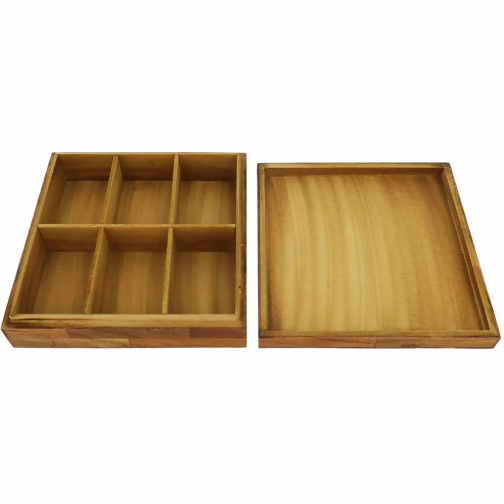 Jonathan Adler x Michaels 9" x 9" Brown & White Storage Box