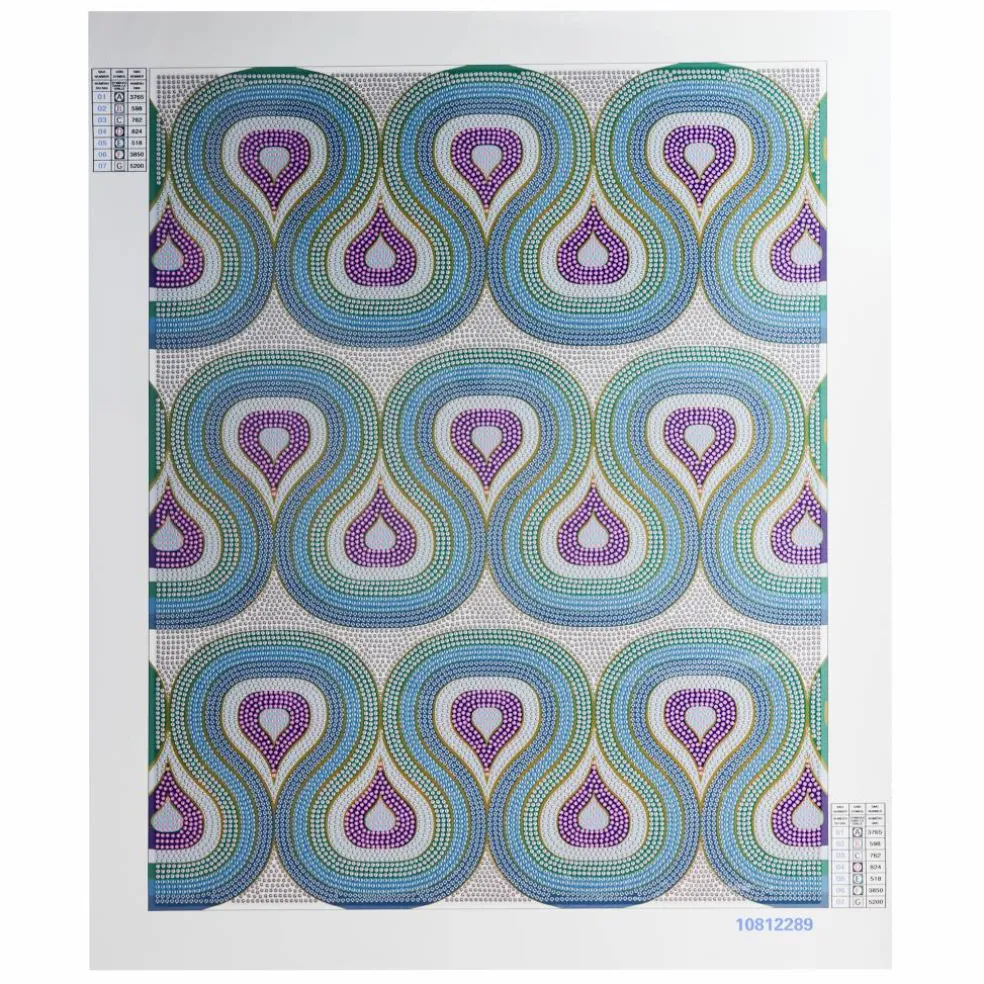 Jonathan Adler x Michaels 16" x 20" Concentric Loops Diamond Art Kit