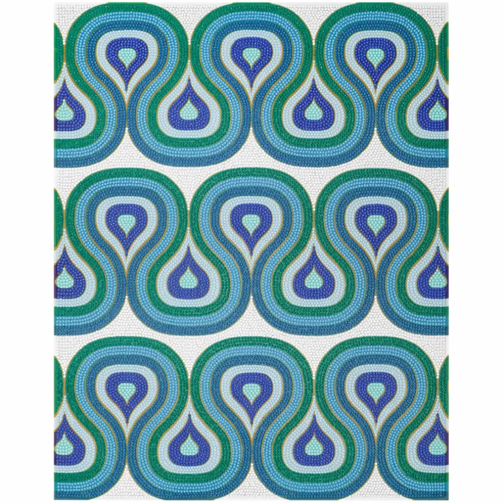 Jonathan Adler x Michaels 16" x 20" Concentric Loops Diamond Art Kit