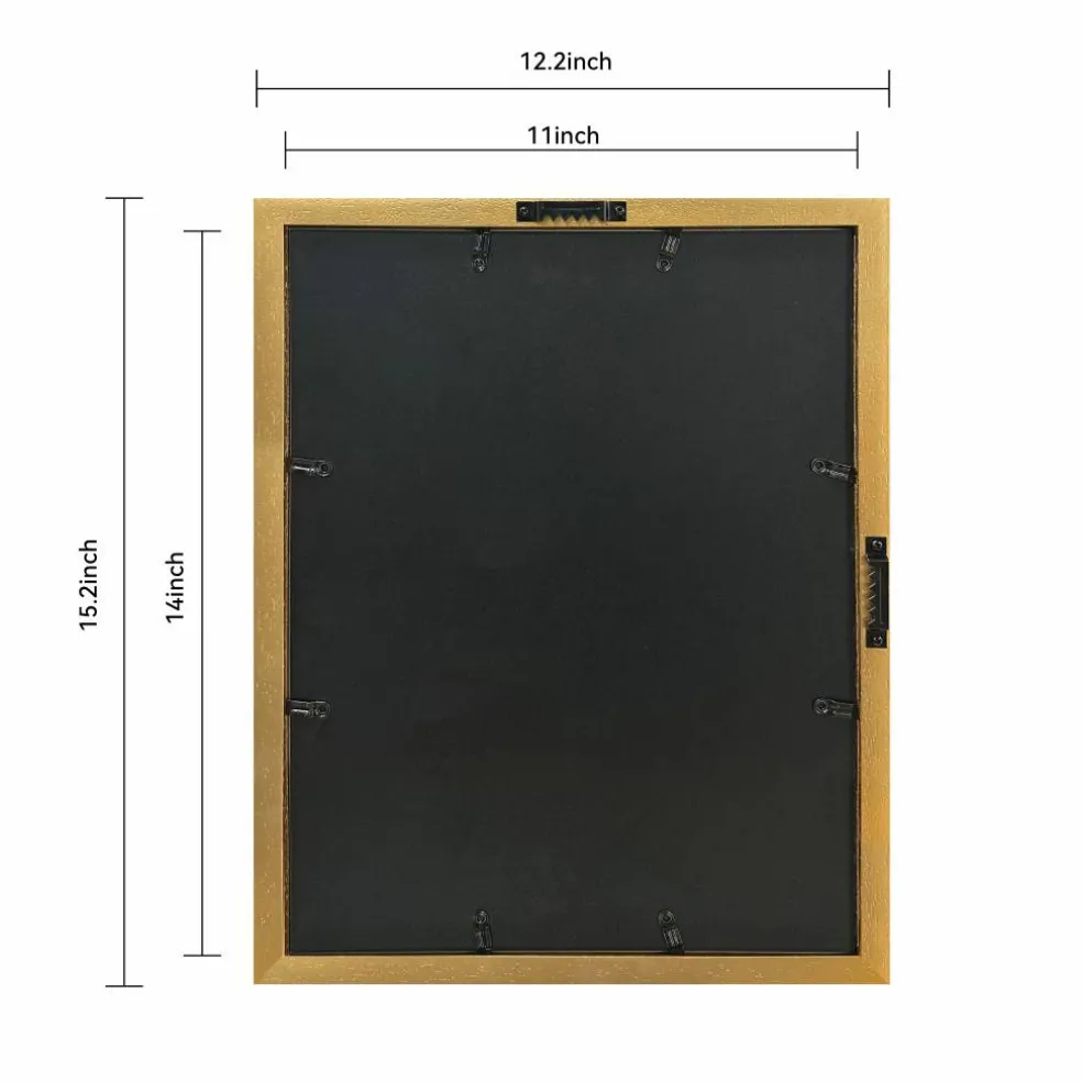 Jonathan Adler x Michaels 5" x 7" Gold Greek Key Matted Wood Wall Frame