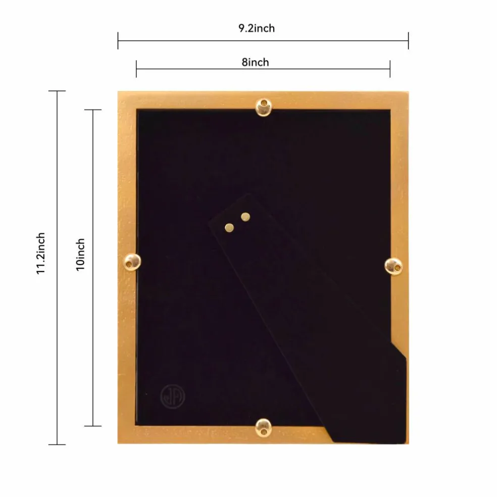 Jonathan Adler x Michaels 5" x 7" Gold Greek Key Matted Wood Tabletop Frame